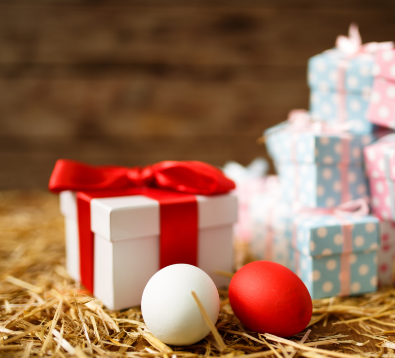 pasen geschenk medewerkers collega's easter